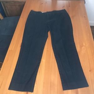 BANANA REPUBLIC FACTORY Hampton Fit Black Slacks, size 8